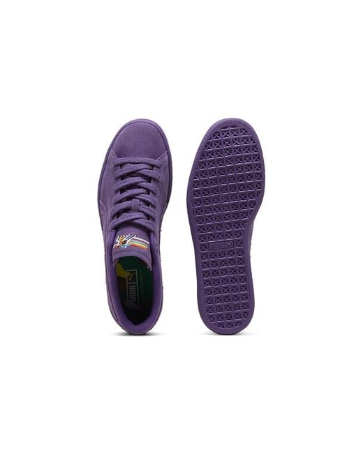 Purple puma laces hotsell