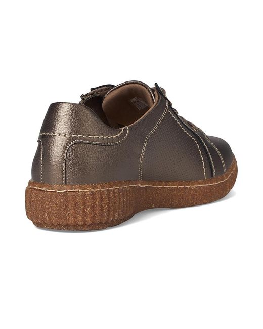 Clarks Brown Caroline Janna ( Metallic) Shoes