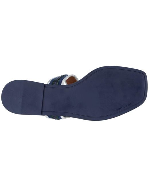 Tory Burch Jessa Thong Sandal in Blue Lyst
