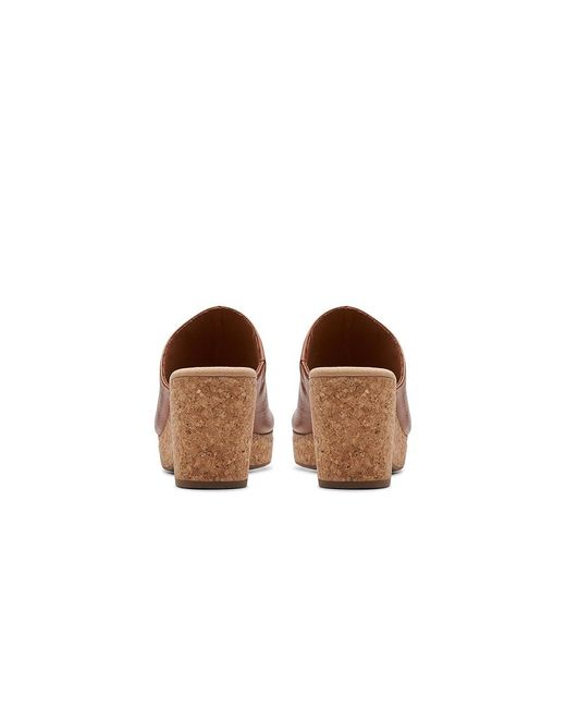 Clarks Brown Giselle Orchid ( Leather) Sandals