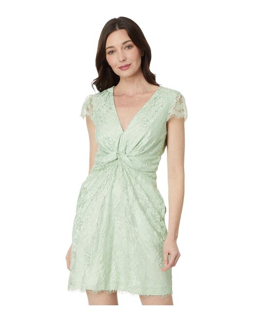Vince Camuto Green Lace Bodycon Dress
