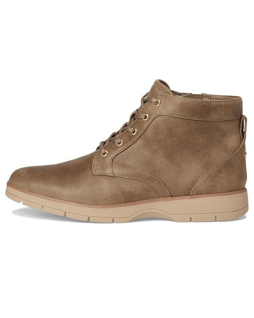 Dr. Scholls Brown Northstar Lace-Up Short Boots Boots, Synthetic