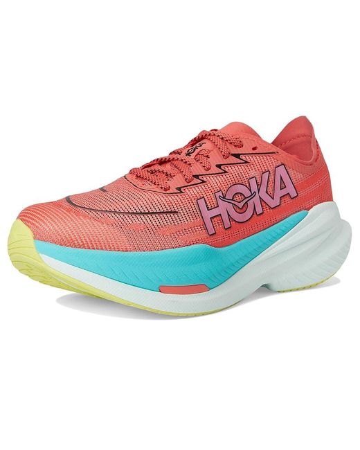 Hoka One One Red Mach X 2 Running Shoes 8 B