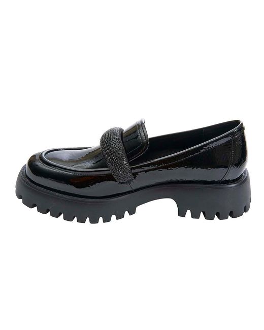 Vaneli Black Zaya ( Naplak 1) Flat Shoes
