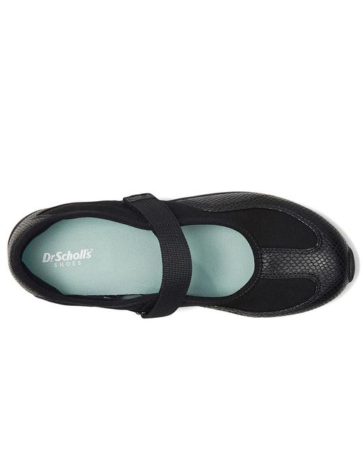 Dr. Scholls Black Goodie Mary Jane Shoes Shoes, Textile