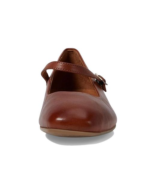 Miz Mooz Brown Zahara (Brandy) Flat Shoes