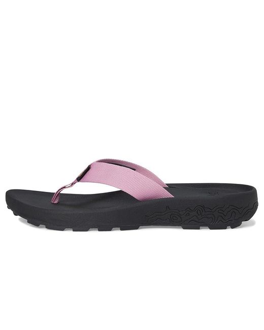 Teva Black Hydratrek Flip Sandals 5 B