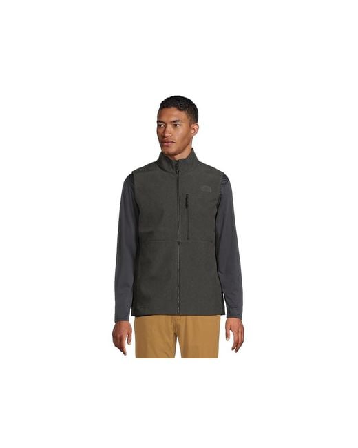 The North Face Black Apex Bionic 3 Vest Clothing, Elastane/Polyester for men
