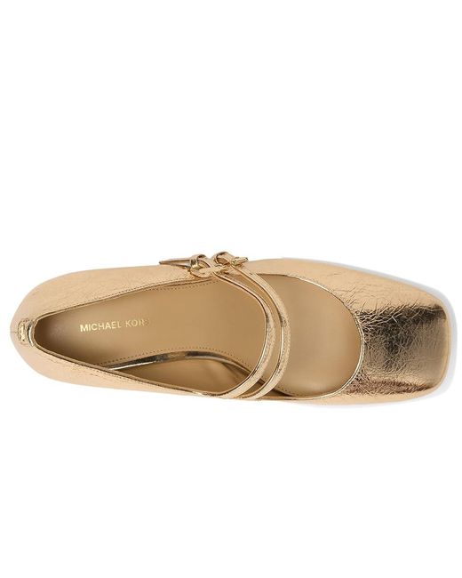MICHAEL Michael Kors Metallic Matilda Flex Pump Shoes, Faux Leather