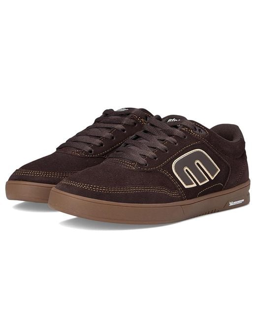 Etnies Brown Serin Shoes/Gum 8.5 D for men