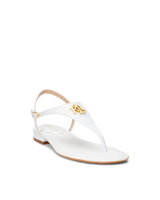 ralph lauren ellington flat sandals