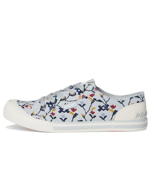 Rocket Dog White Jazzin Lace Up Casual Shoes