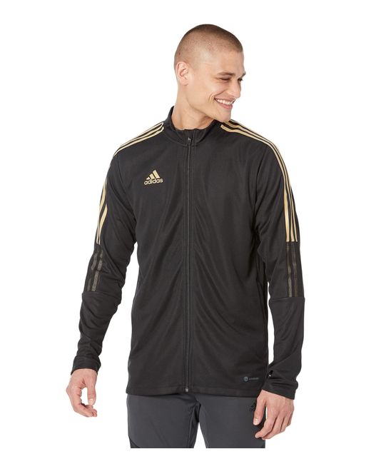 adidas Synthetic Tiro 21 Track Jacket in Gold (Metallic) for Men | Lyst