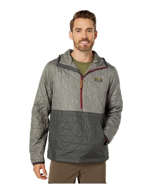 L.L. Bean Synthetic Katahdin Insulated Pullover Colorblock Tall in