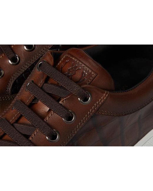 Martin Dingman Brown Carson Lace-Up Boots, Leather for men