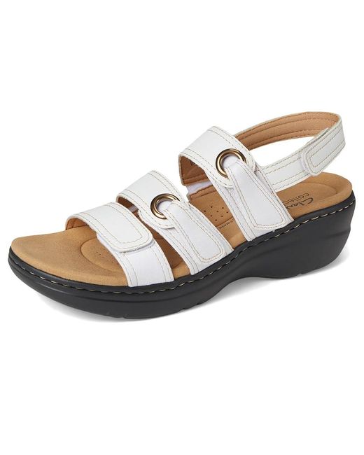 Clarks Metallic Merliah 2 Bali Sandals 10 D