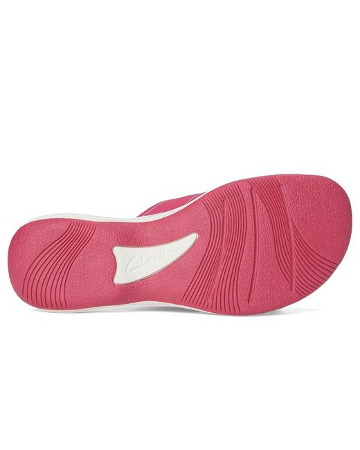 Clarks Red Breeze Reyna Sandals 5 B