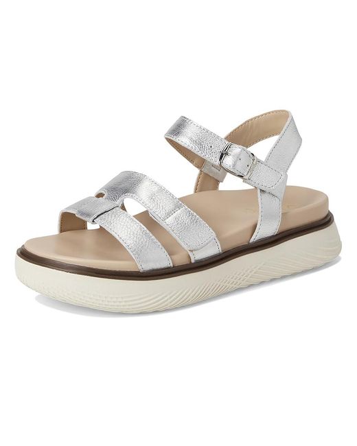 Vionic Metallic Solana Slingback Sandals Wedge Shoes