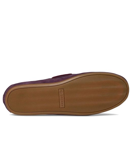 Sperry Top-Sider Purple Slimboat Shoes 10 M (B) Polyester