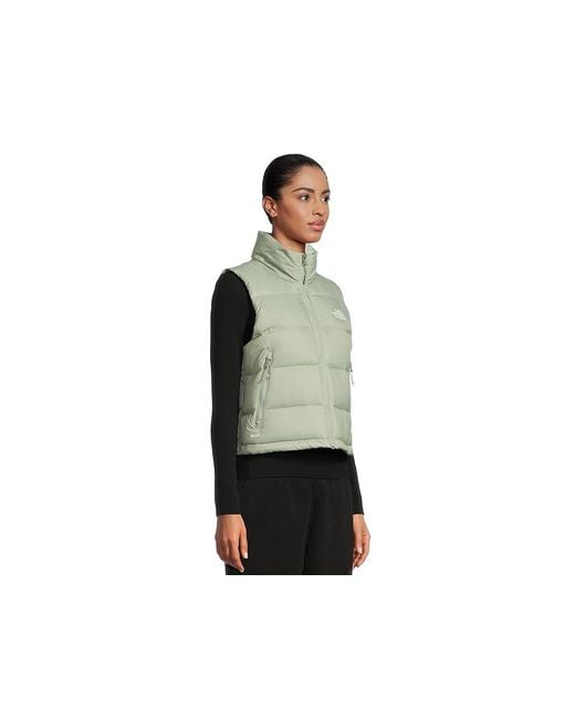 The North Face Black Hydrenalitetm Down A-Line Vest Coat, Nylon/Taffeta