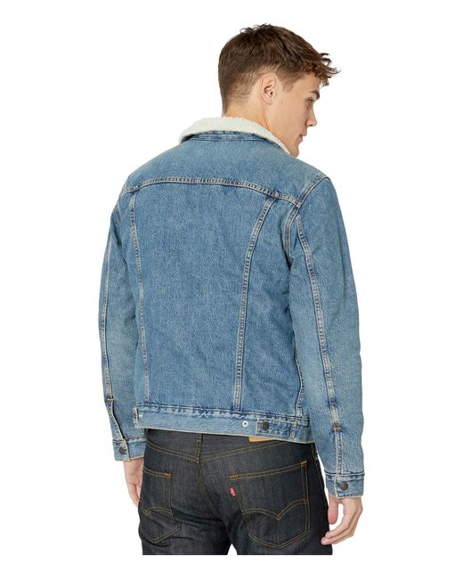 levi's type iii sherpa trucker jacket
