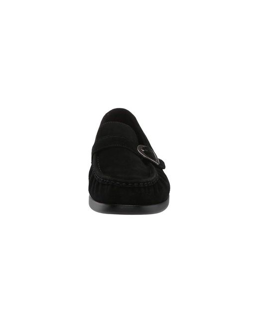 SAS Black Lara ( Suede) Shoes