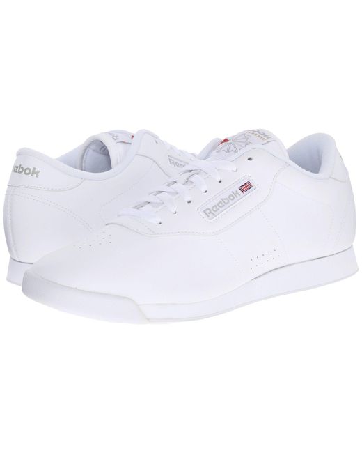 reebok princess all white