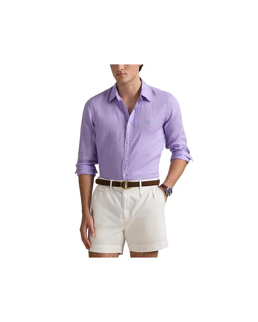 Polo Ralph Lauren Purple Long Sleeve Linen for men
