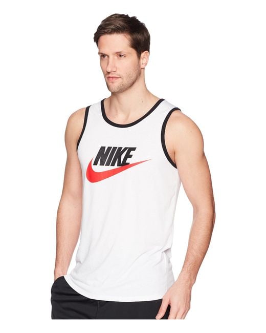 Nike Synthetic Ace Logo Tank Top for Men | Lyst