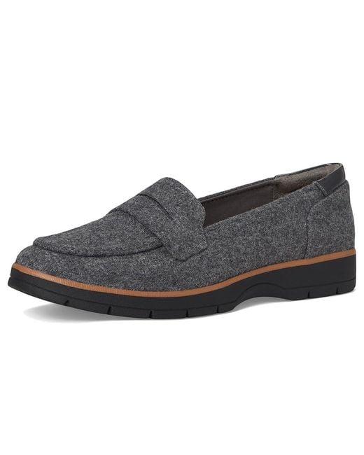 Dr. Scholls Black Nice Day Loafer/Moc Shoes Shoes, Synthetic