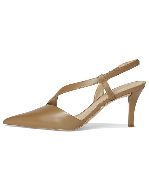 MICHAEL Michael Kors Black Jaida Pump High Heels, Leather/Rubber