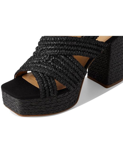Marc Fisher Black Caddy Wedge Shoes, Synthetic