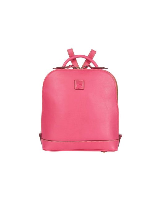 Dooney & Bourke Pink Florentine Zip Pod Backpack