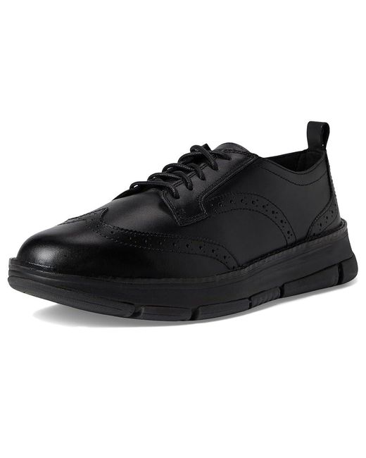 Cole Haan Black Zerogrand Revel Wingtip Oxfords Shoes/ 6 C
