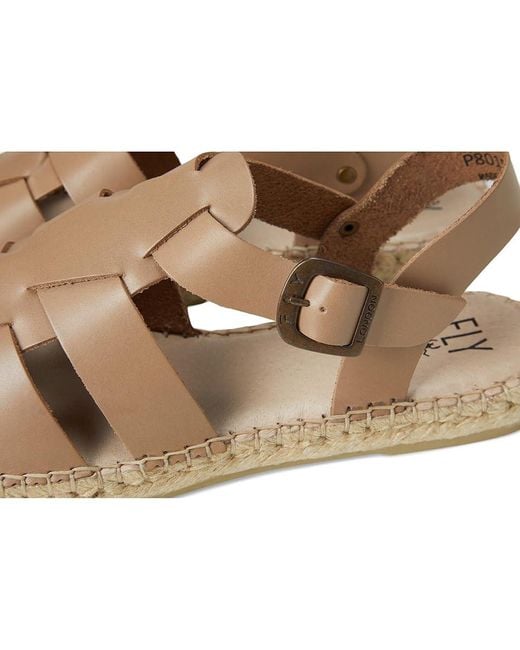 Fly London Metallic Sowa551Fly Sandals, Leather/Rubber