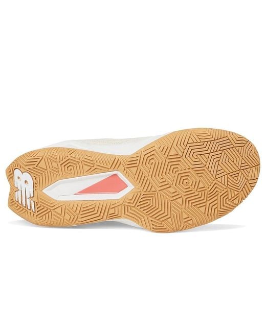 New Balance White Coco Delray Tennis Shoes Skate Shoes Bisque/Urgent 10 D