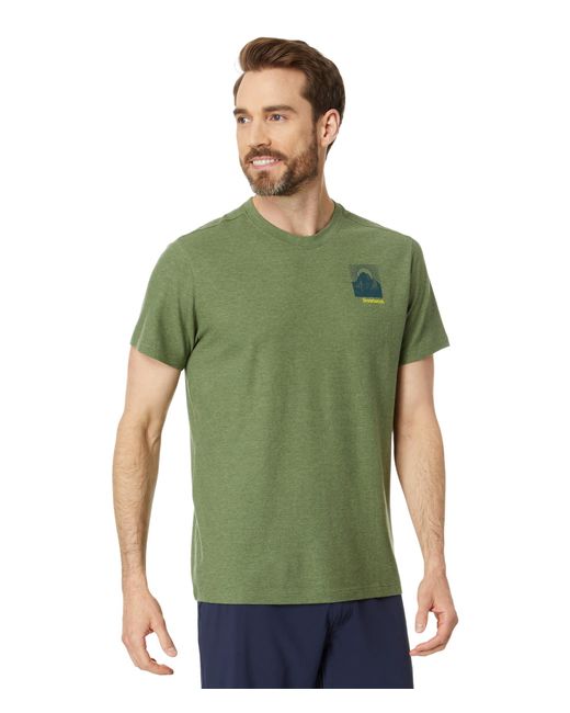 Smartwool Green Forest Finds Graphic Short Sleeve Tee