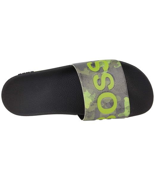 hugo boss sliders camo