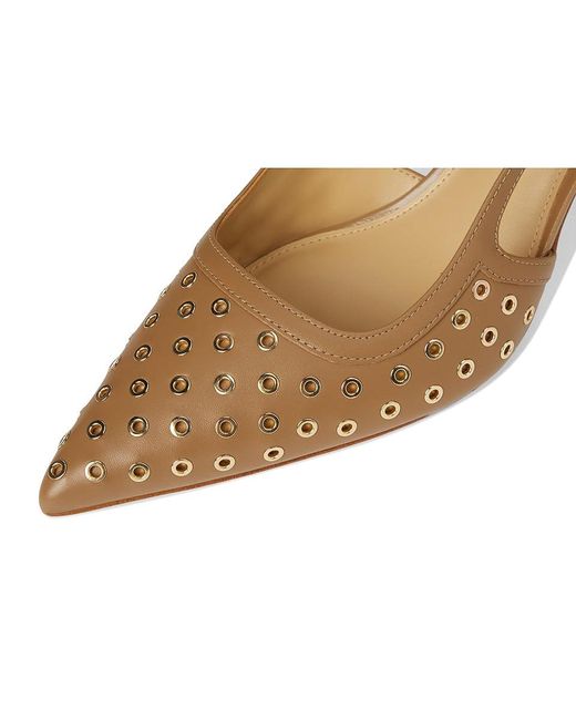 Michael Kors Multicolor Alora Mid Sling High Heels, Synthetic