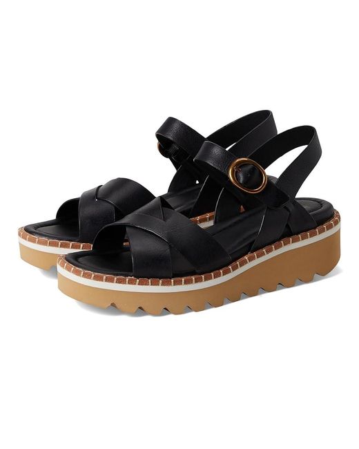 Söfft Black Ruthie Sandals 9 M (B) Leather