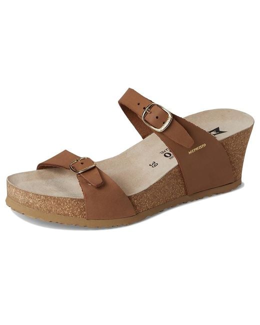 Mephisto Brown Luisa 1 Sandals Eu 35 (Us 5) B