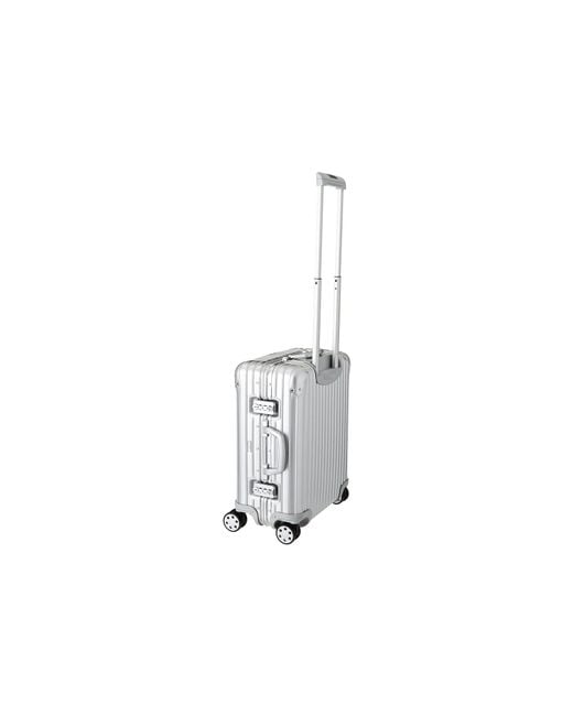 RIMOWA Topas Cabin Multiwheel 56 rhd in Metallic Lyst
