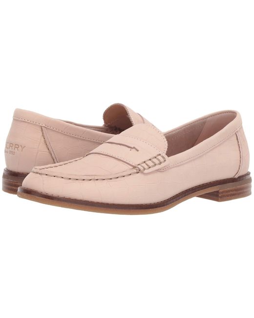 Sperry Top-Sider Pink Seaport Penny Croc