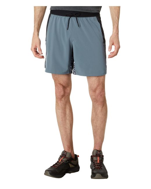 Smartwool Blue Active Lined 7'' Shorts for men