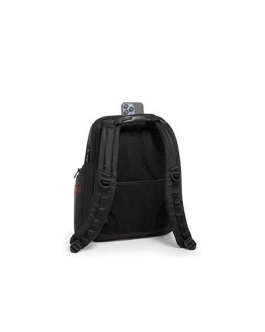Tumi Black Navigation Backpack (Oxblood) Backpack Bags for men
