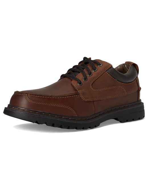 Dockers Black Overton Shoes/ Soft Oiled Crazyhorse 7 D for men