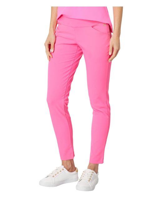 Lilly Pulitzer Upf 50 Luxletic Corso Pants in Pink | Lyst