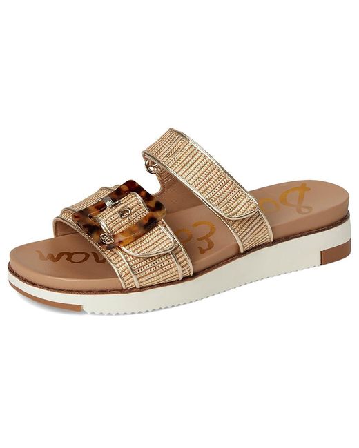 Sam Edelman Multicolor Adrianna Sandals, Leather/Rubber