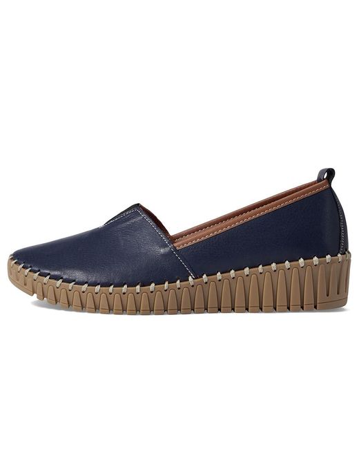 Spring Step Blue Tispea ( Leather) Shoes