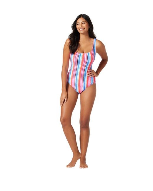 Tommy Bahama Red Island Cays Oasis Reversible One-piece